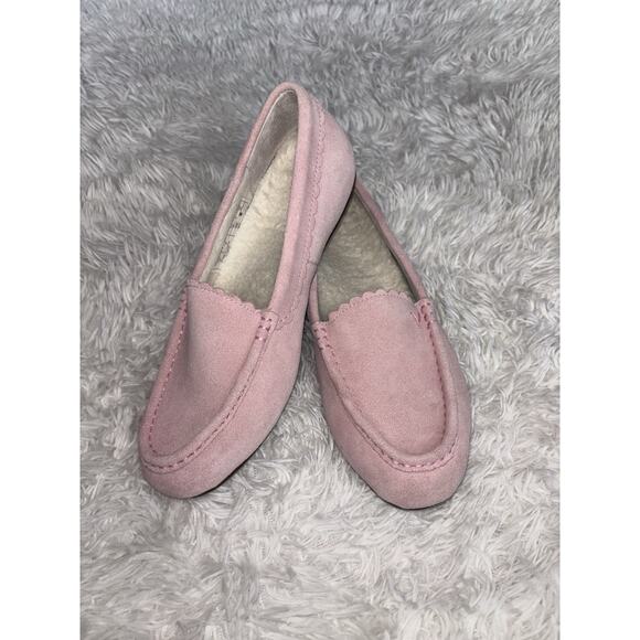 Vionic Women’s Sz. 5 Pink “ McKenzie” Lined Slipper. Great Pair - Picture 1 of 11